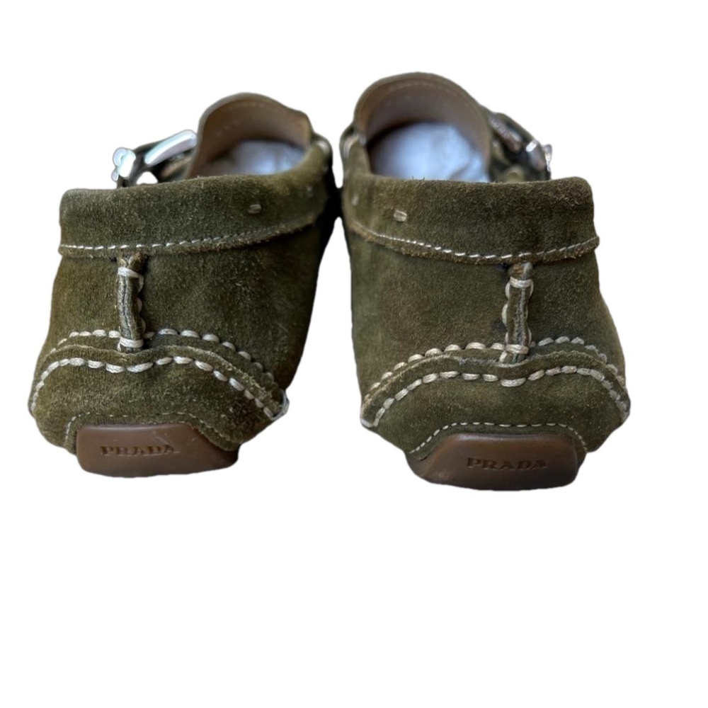 PRADA SUEDE LOAFERS - Picture 3 of 11